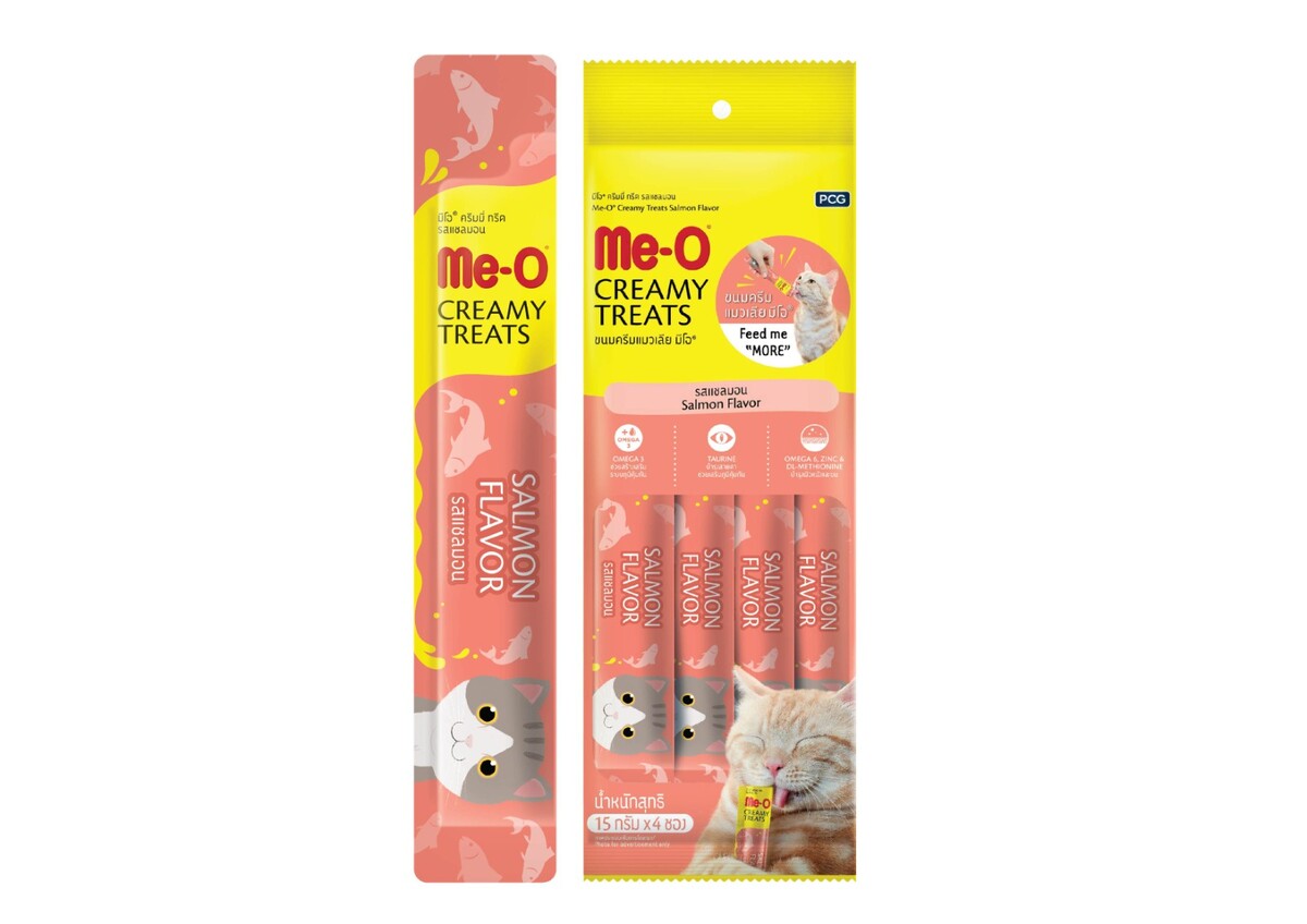 - 2-ME-O CREAMY TREATS SOMON BALIĞI 4X15GR 12'Lİ