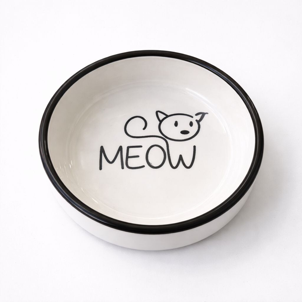  - 250 ML MİX BASKILI SERAMİK MAMA KABI