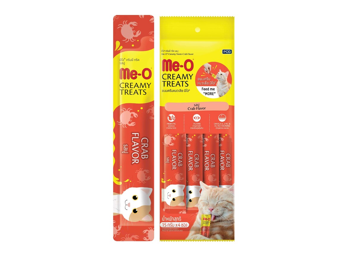 - 4-ME-O CREAMY YENGEÇ&TON BAL.KEDİ ÖDÜL 4X15GR 12'Lİ  - 4-ME-O CREAMY YENGEÇ&TON BAL.KEDİ ÖDÜL 4X15GR 12'Lİ