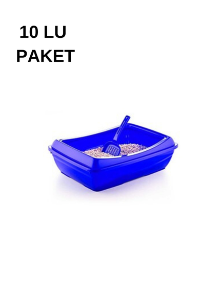 AÇIK KEDİ TUVALETİ ŞNY 10 LU PAKET 49x37,5x15 cm