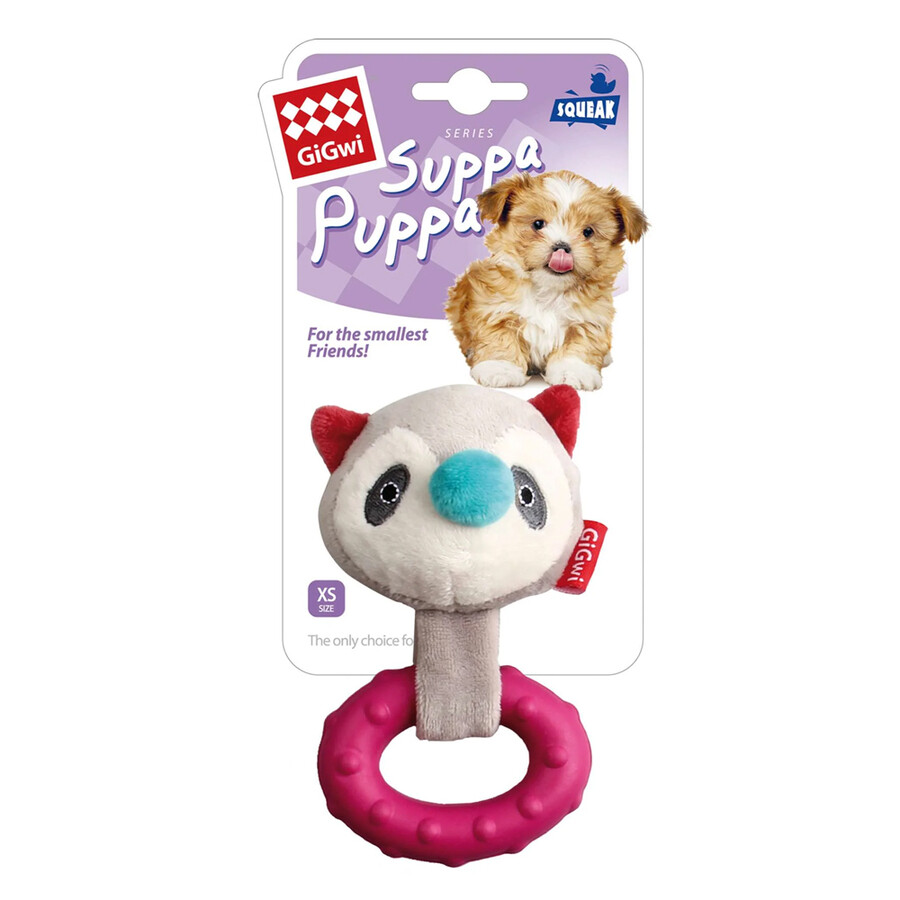  - 8012 Suppa Puppa Sesli Rakun Diş Kaşıma 