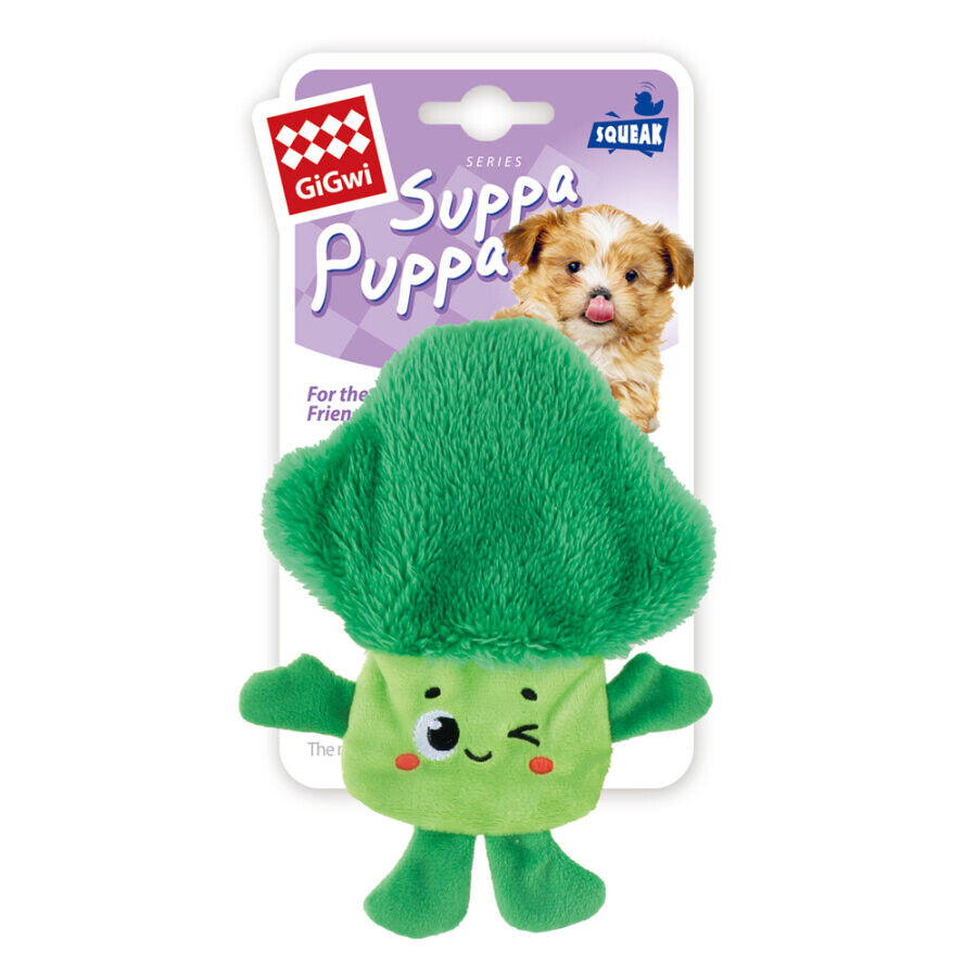  - 4179 Suppa Puppa Brokoli Sesli Köpek Oyuncağı