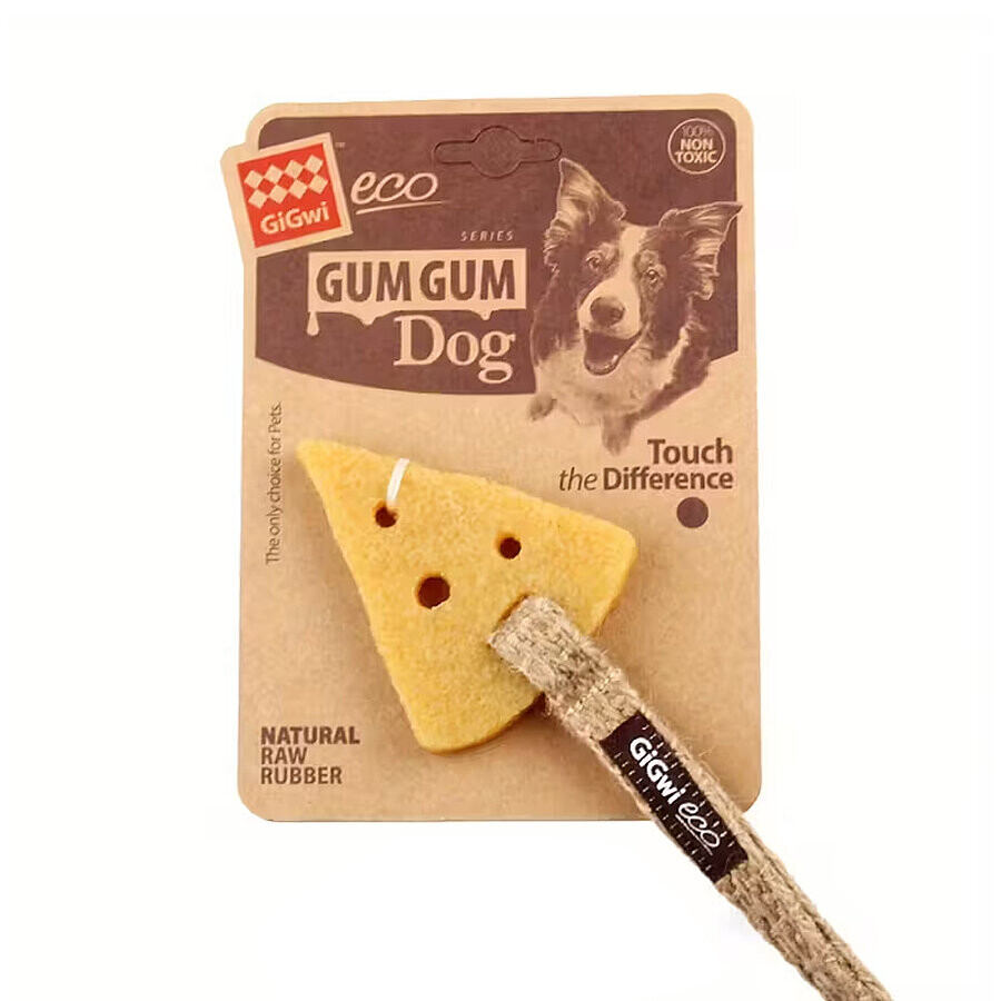  - 6041 Gum Gum Peynir Şekilli Köpek Oyuncağı