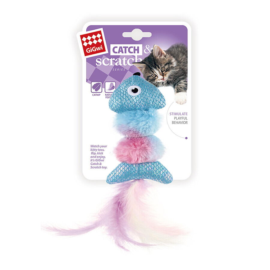  - 7362 Catch&Scratch Balık Kedi Oyuncağı 