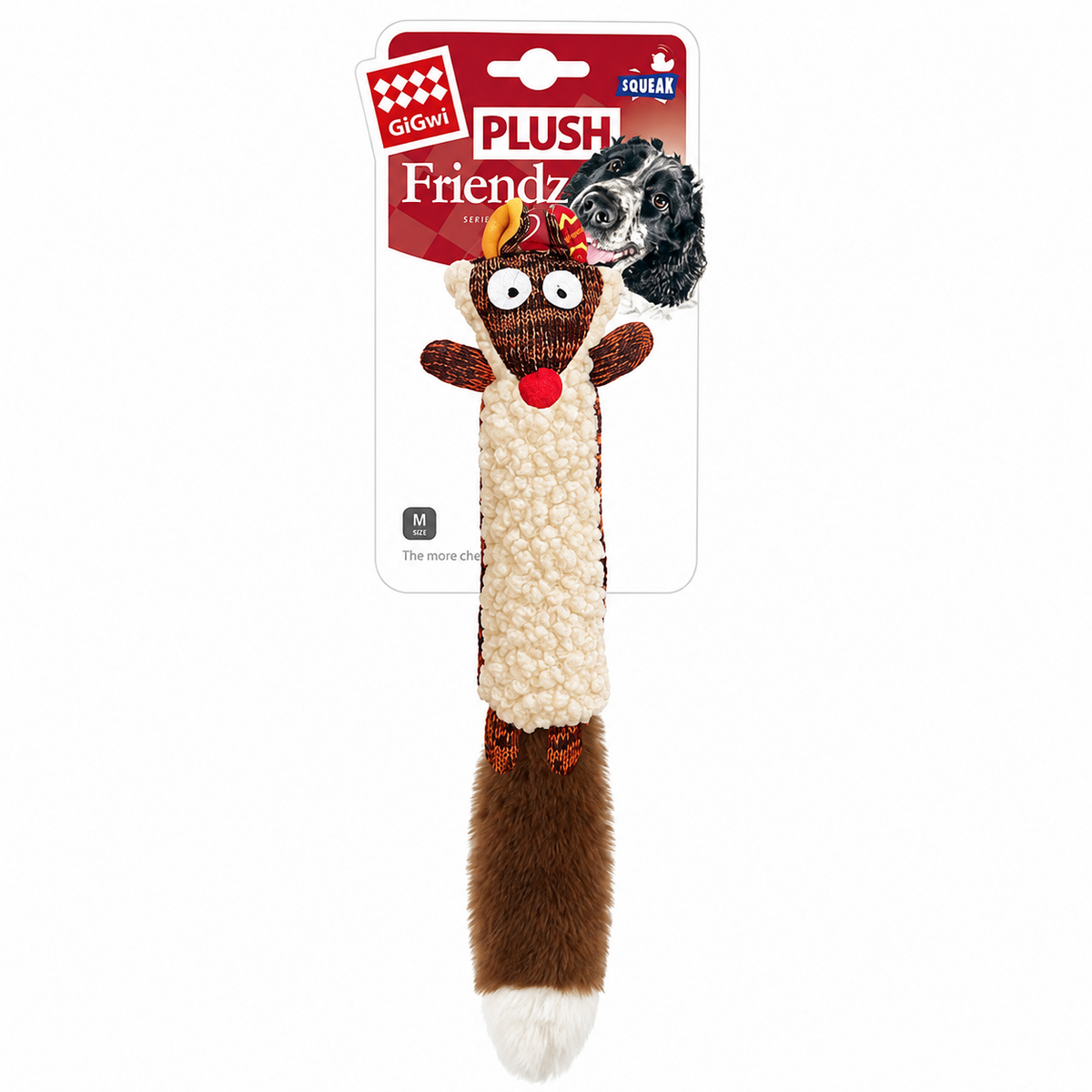 6075 Plush Friendz Sesli Tilki Köpek Oyuncağı