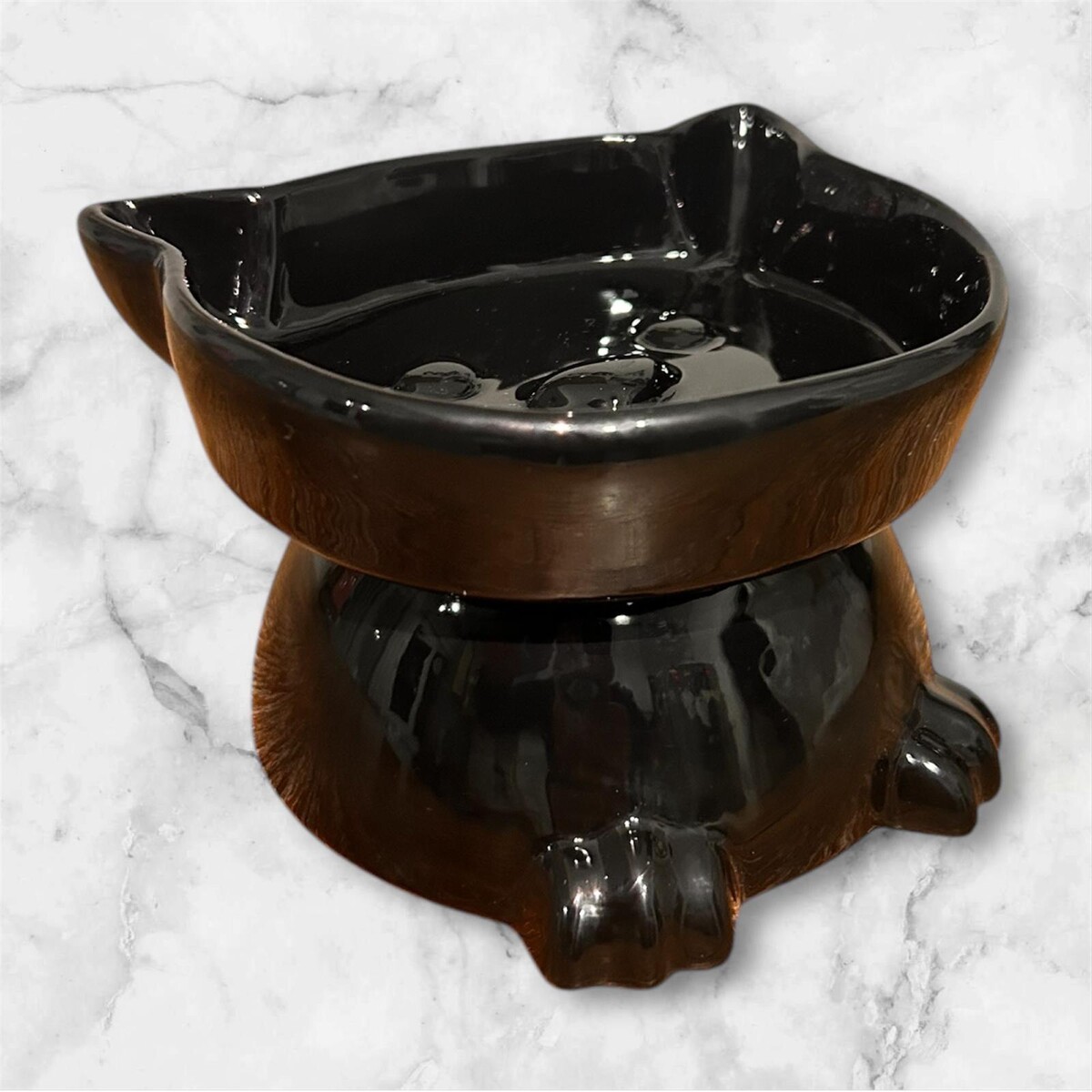  - AYAKLI KEDİ KAFA NO:3 SİYAH