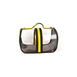PETPRETTY - BACCO MILANO TRANSPARENT YELLOW 44X28X28 CM