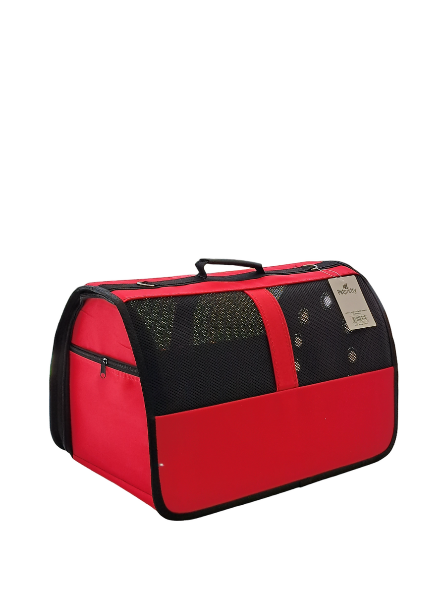  - BÜYÜK BOY FİLELİ ÇANTA KIRMIZI 30*30*49 CM