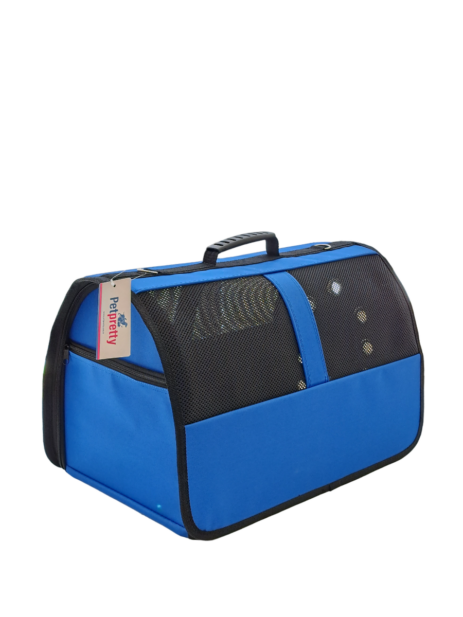 BÜYÜK BOY FİLELİ ÇANTA MAVİ 30*30*49 CM