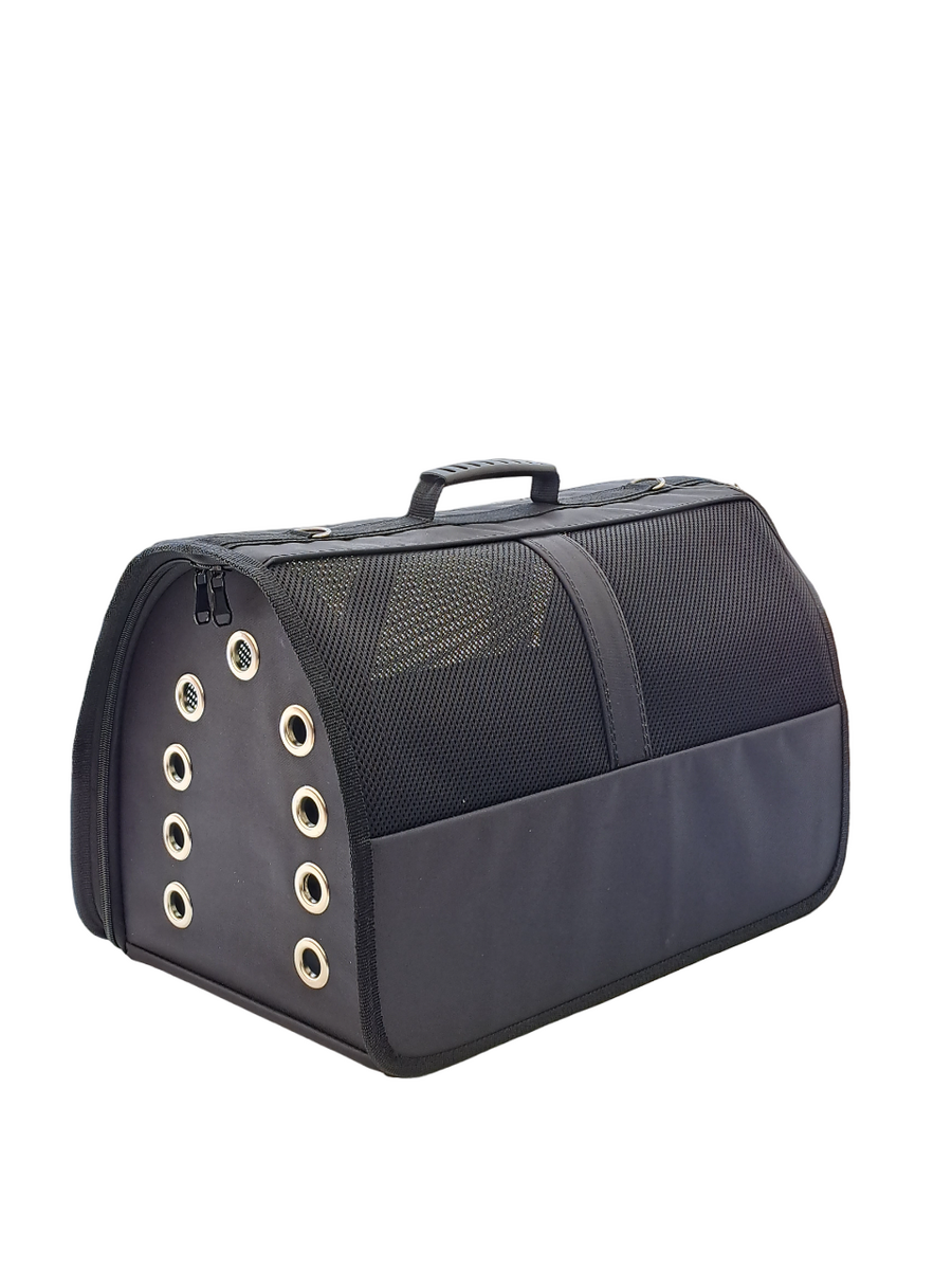  - BÜYÜK BOY FİLELİ ÇANTA SİYAH 30*30*49 CM