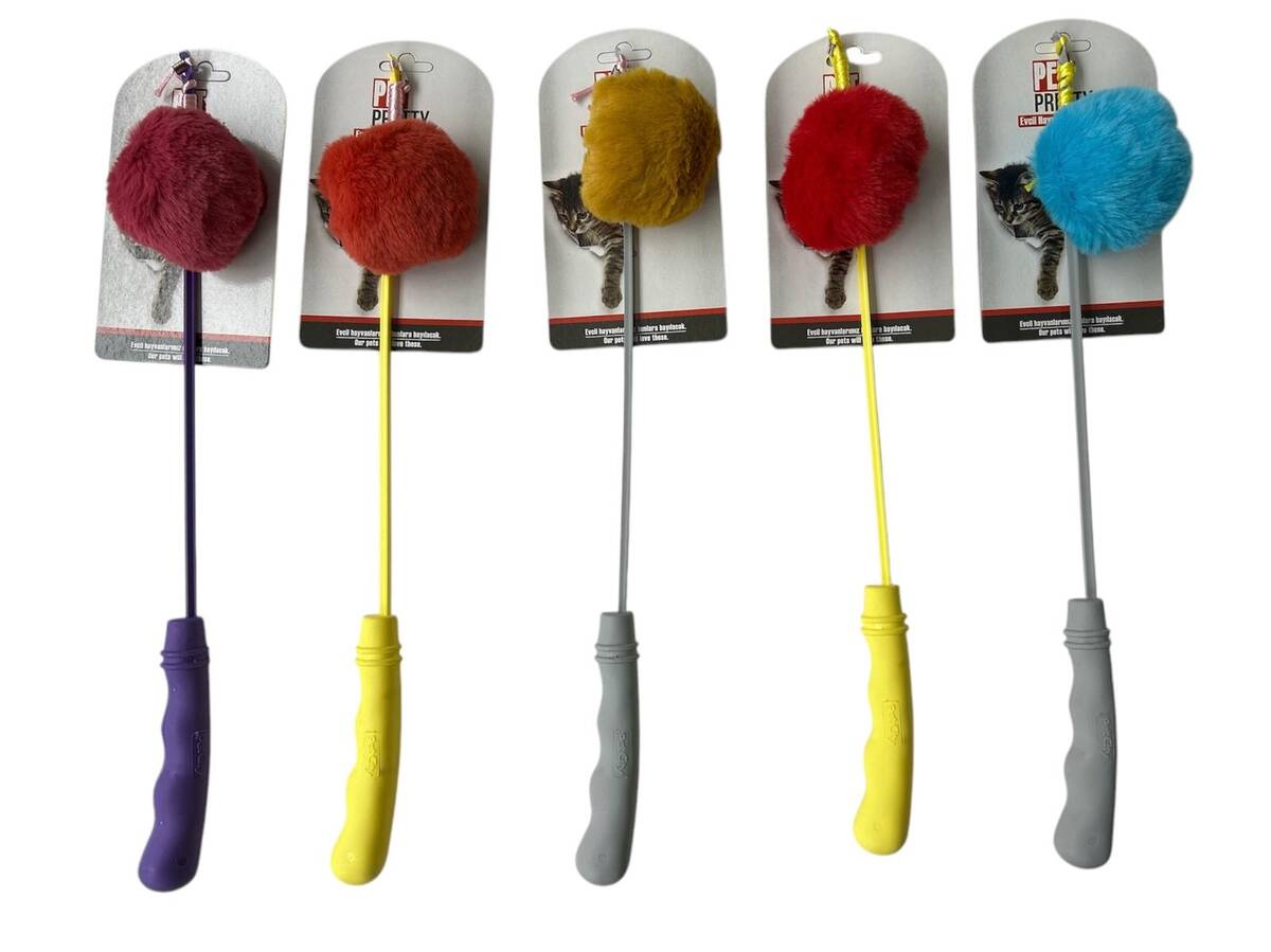 CAT TOYS TÜYLÜ İP OLTA