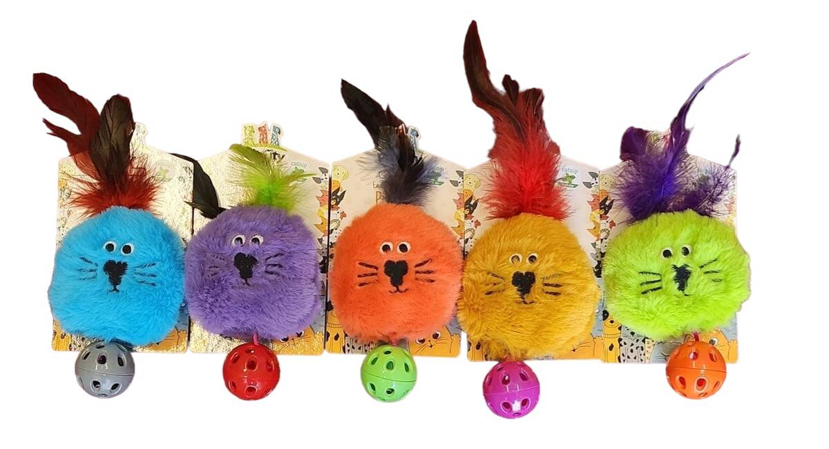 CAT TOYS YUVARLAK ASLAN CATNİP'Lİ