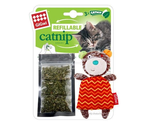  - 7057 Catnipli Ayı Kedi Oyuncagı