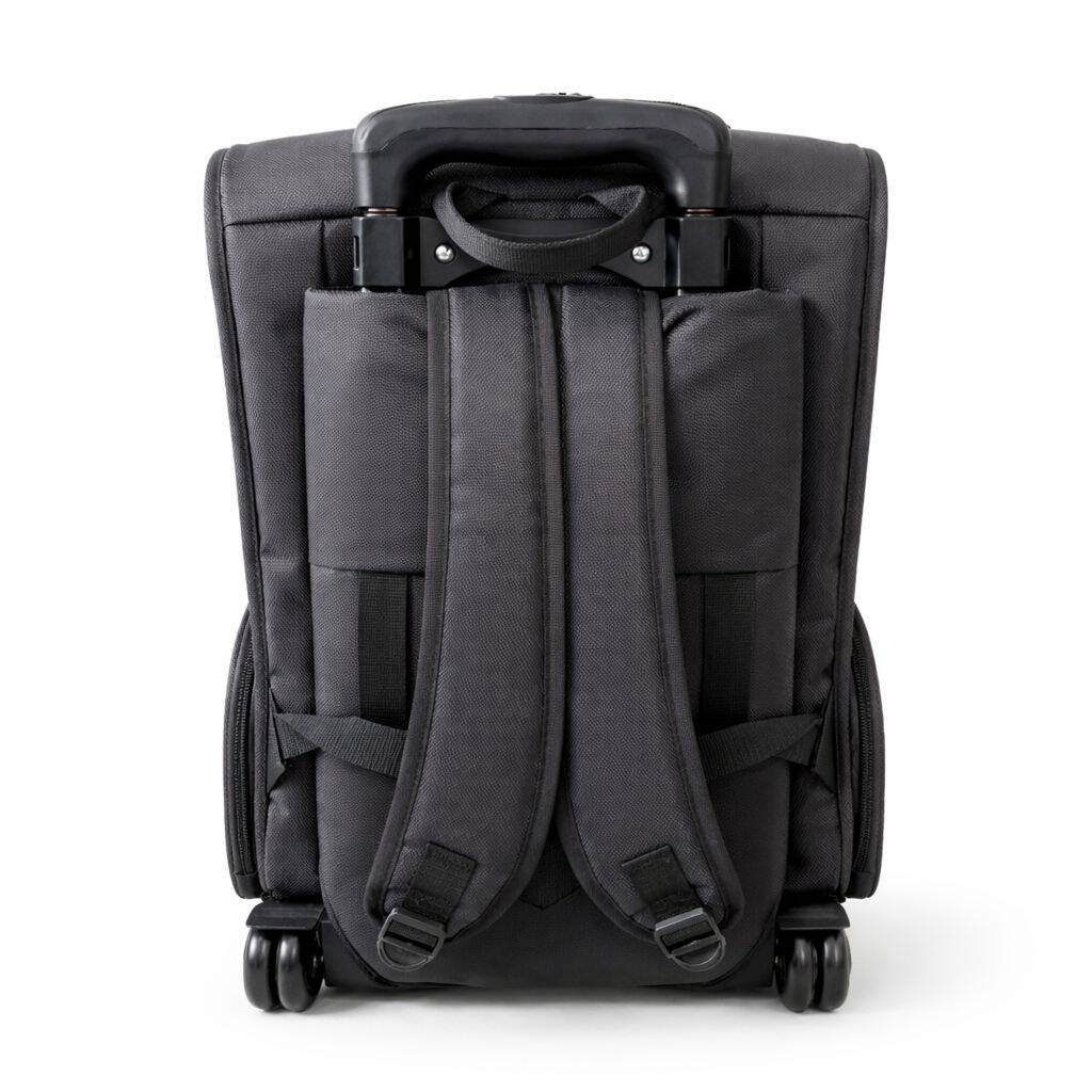 PETPRETTY BACKPACK WITH WHEEL BLACK 32X28X46