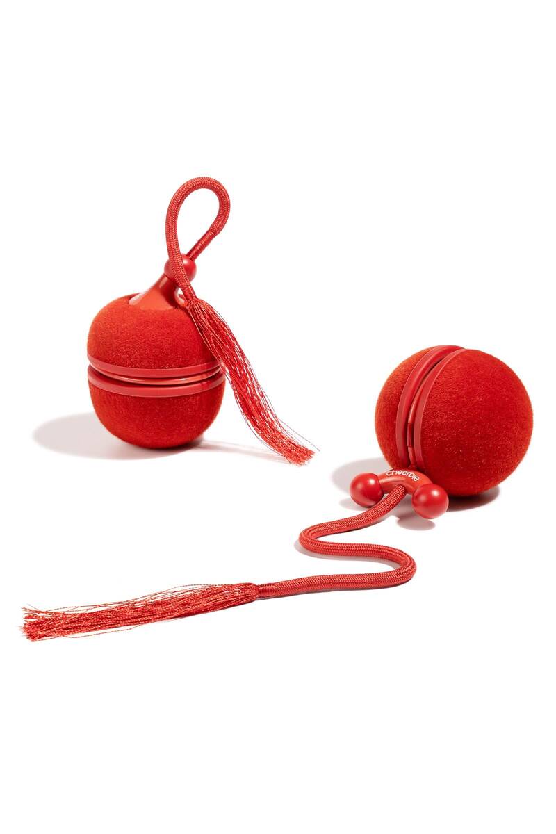 CHEERBLE WİCKED BALL DUO2 İNTERAKTİF ŞARJLI KEDİ OYUN TOPU (2-in-1) KIRMIZI