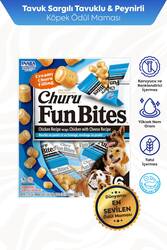 CHURU FUN BİTES STİCKS TAVUK SARGILI&PEYNİRLİ KÖPEK ÖDÜL 22GR 6'LI