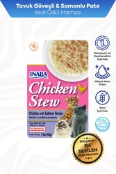  - CİAO CHİCKEN STEW TAVUK GÜVEÇ VE SOMONLU PATE 6X40GR 6'LI