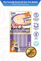  - CİAO CHURU HAİRBALL TÜY YUMAĞI KONTROLLÜ TON BALIKLI ÖDÜL 56GR 12'Lİ