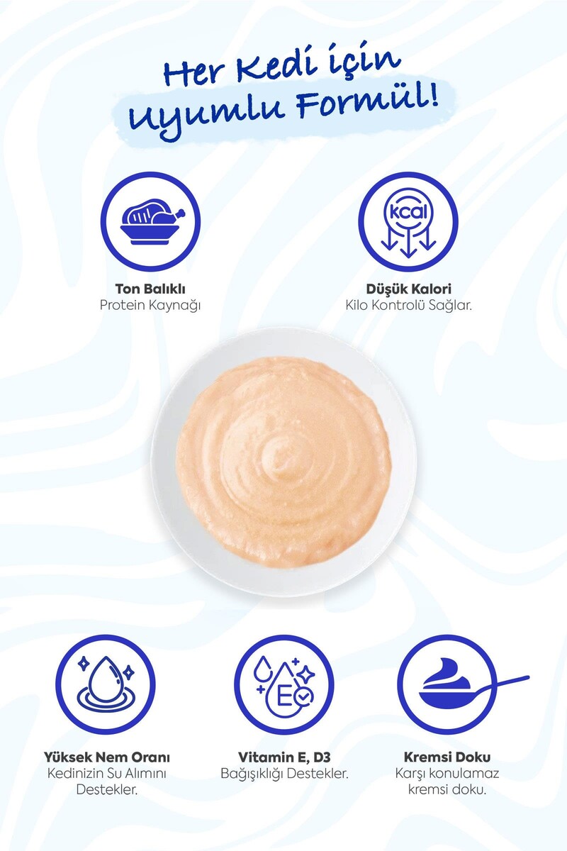 CLAO CHURU CREAM TUNA FISH FLAVORED CAT CREAM 4X 14GR - Thumbnail