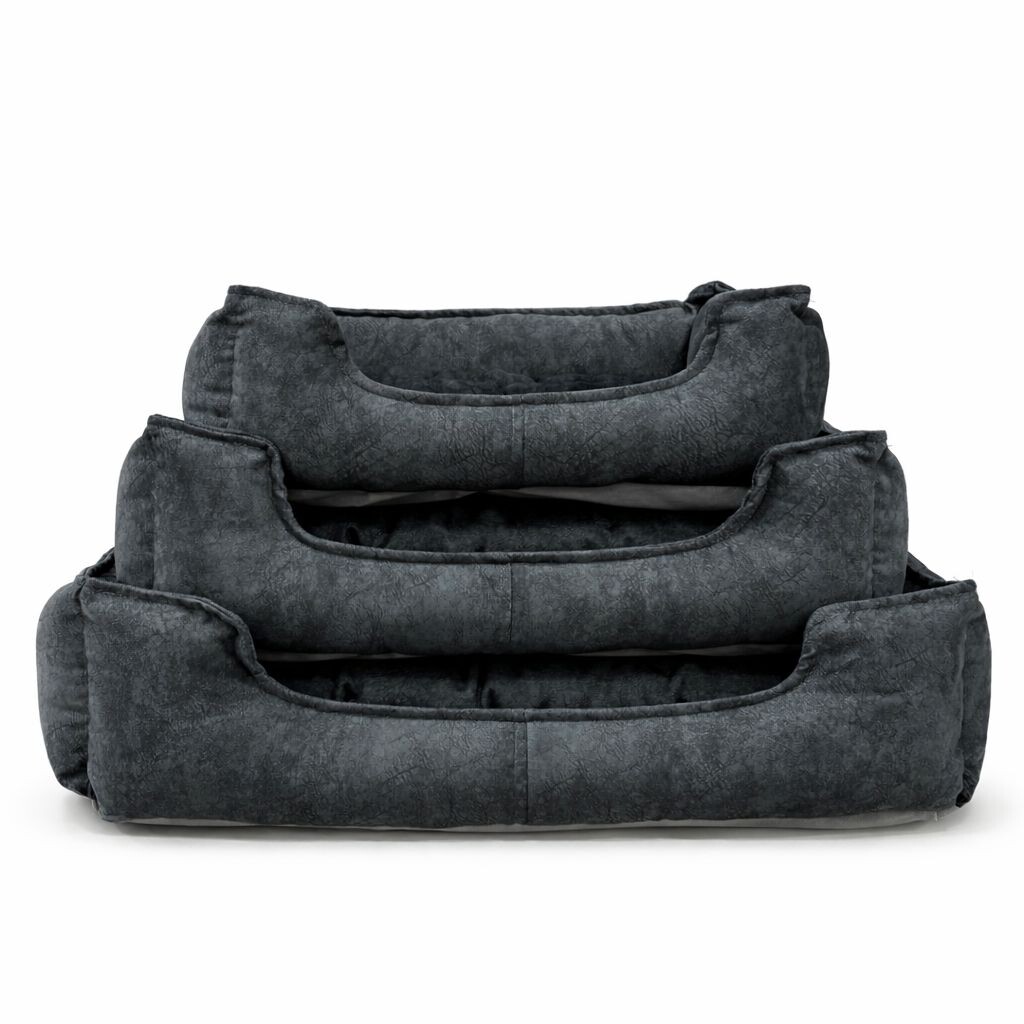 PETPRETTY - COMFORT KOLTUK YATAK 3'LÜ SERİ GRİ