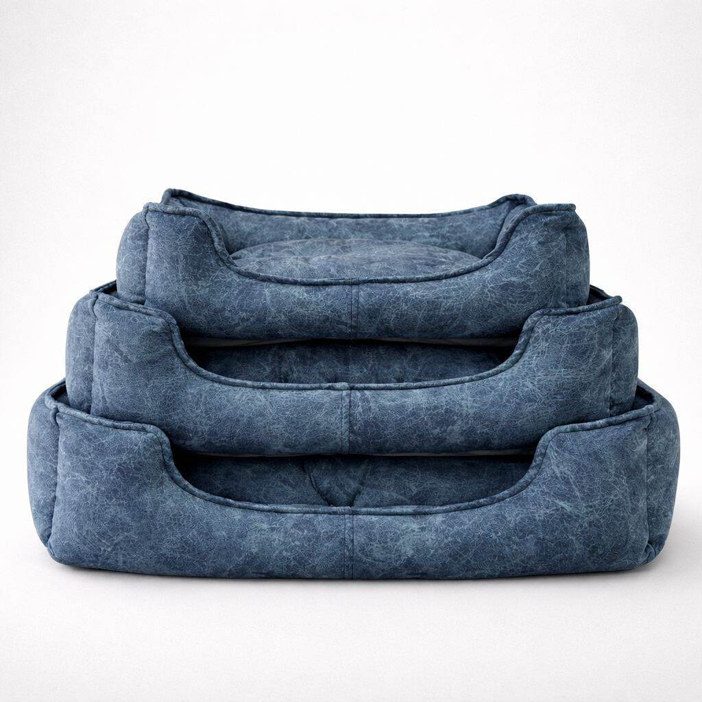 COMFORT KOLTUK YATAK 3'LÜ SERİ MAVİ