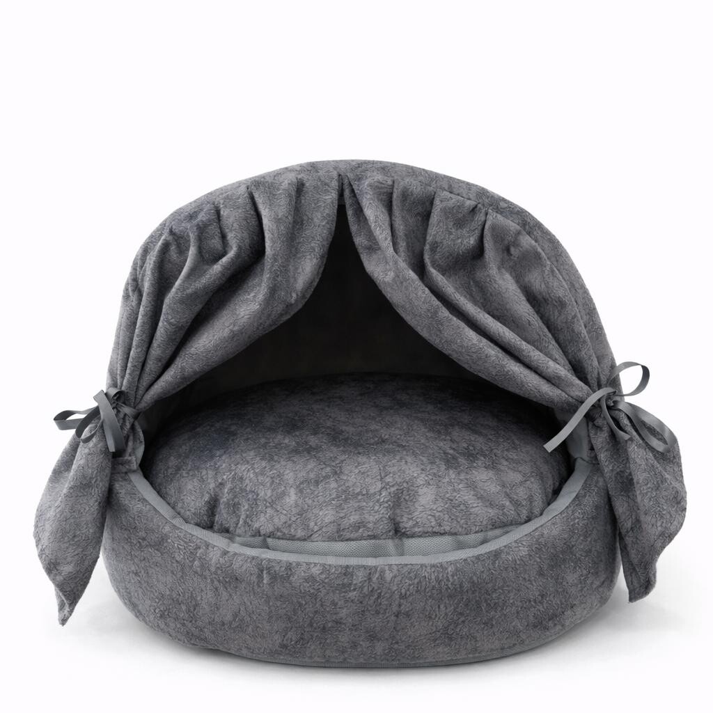 PETPRETTY - COMFORT PERDELİ YUVA GRİ