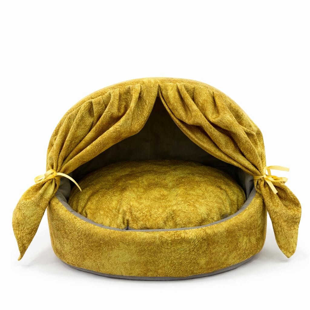 PETPRETTY - COMFORT PERDELİ YUVA HARDAL