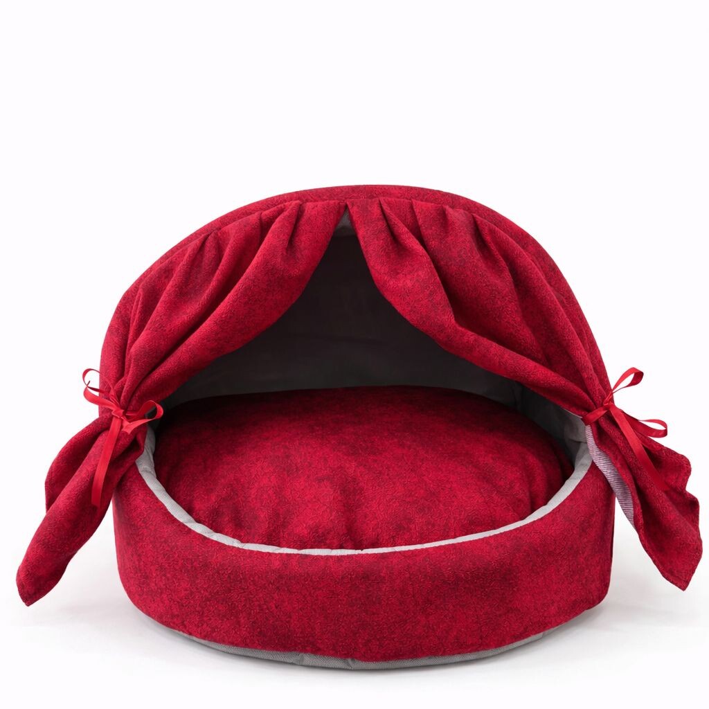 PETPRETTY - COMFORT PERDELİ YUVA KIRMIZI