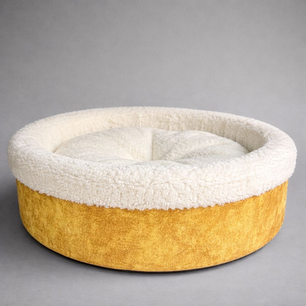 PETPRETTY - COMFORT SPECİAL SİMİT YATAK HARDAL