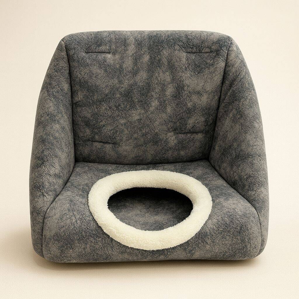 COMFORT ÜÇ FONKS. GRİ 42x42x23cm