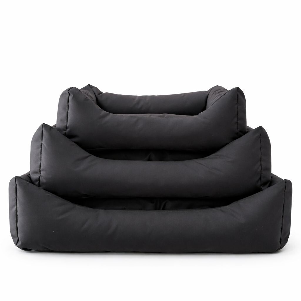  - DIŞ MEKAN KOLTUK YATAK 3'LÜ SERİ SİYAH