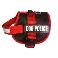 Dog Police Tasma Büyük Kırmızı