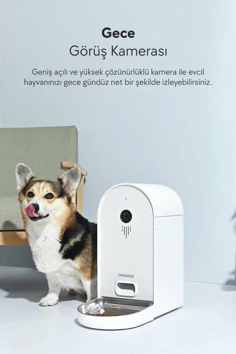 DOGNESS AKILLI MAMA KABI HD KAMERALI, Wİ-Fİ BAĞLANTILI (6 LT)