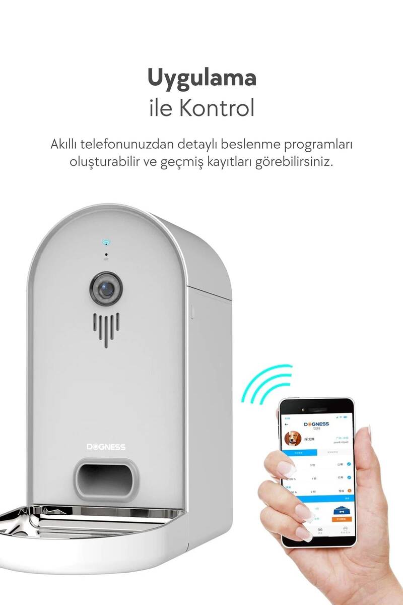DOGNESS AKILLI MAMA KABI HD KAMERALI, Wİ-Fİ BAĞLANTILI (6 LT)