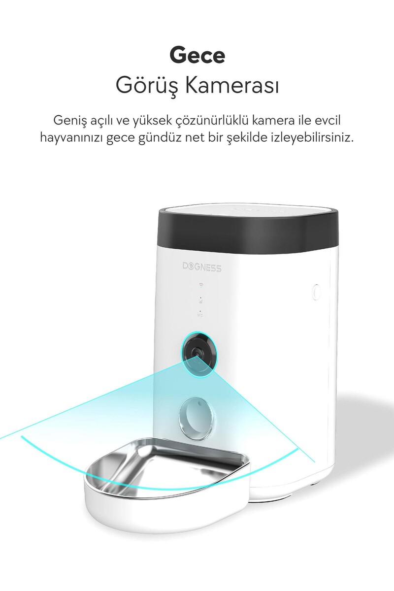 DOGNESS F10A AKILLI OTOMATİK MAMA KABI-KAMERA KONTROLLÜ 3.6 LT - Thumbnail