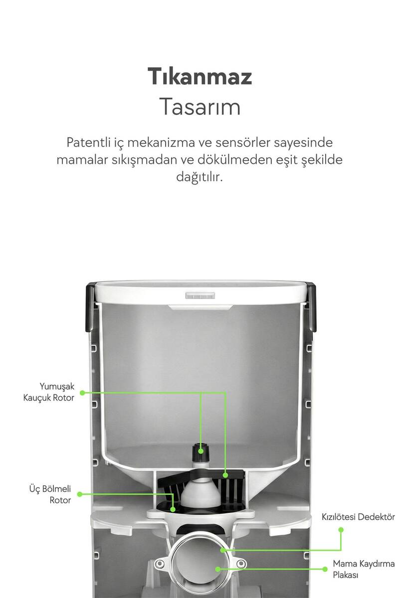 DOGNESS F10A AKILLI OTOMATİK MAMA KABI-KAMERA KONTROLLÜ 3.6 LT