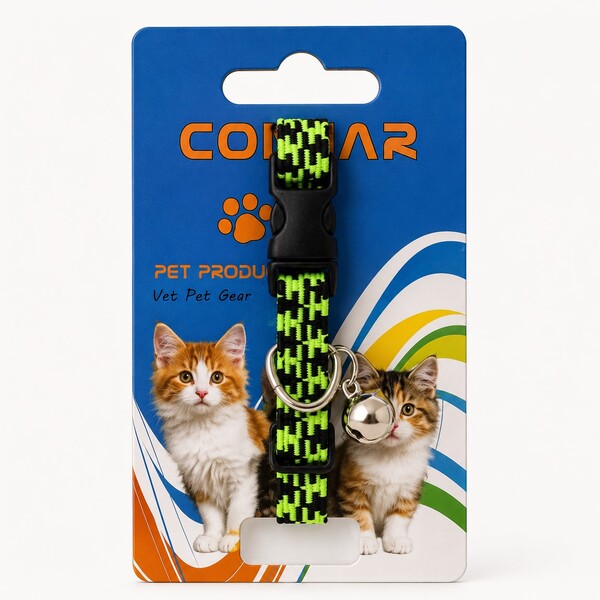 PETPRETTY - ELASTİK KEDİ TASMASI 20Lİ PAKET
