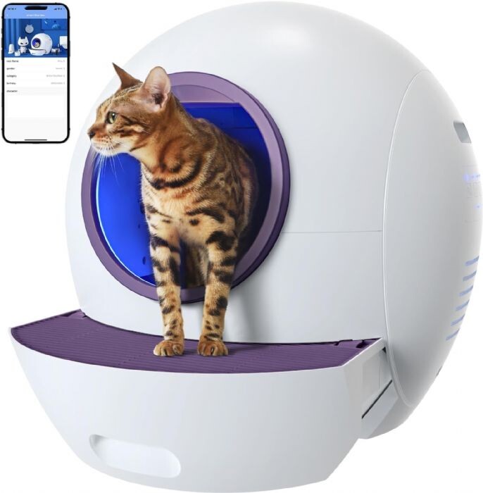  - ELSPET OTOMATİK AKILLI KEDİ TUVALETİ