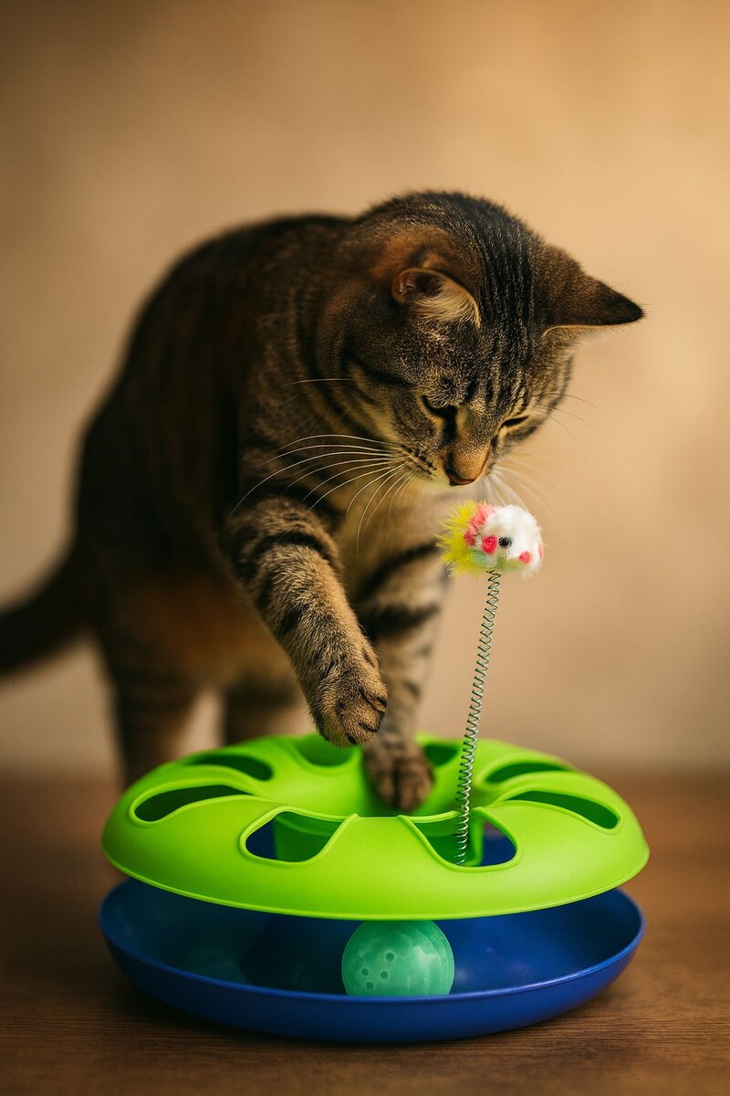  - EVCİL HAYVAN FARELİ TOPLU TEK KATLI ÇEMBER OYUNCAK