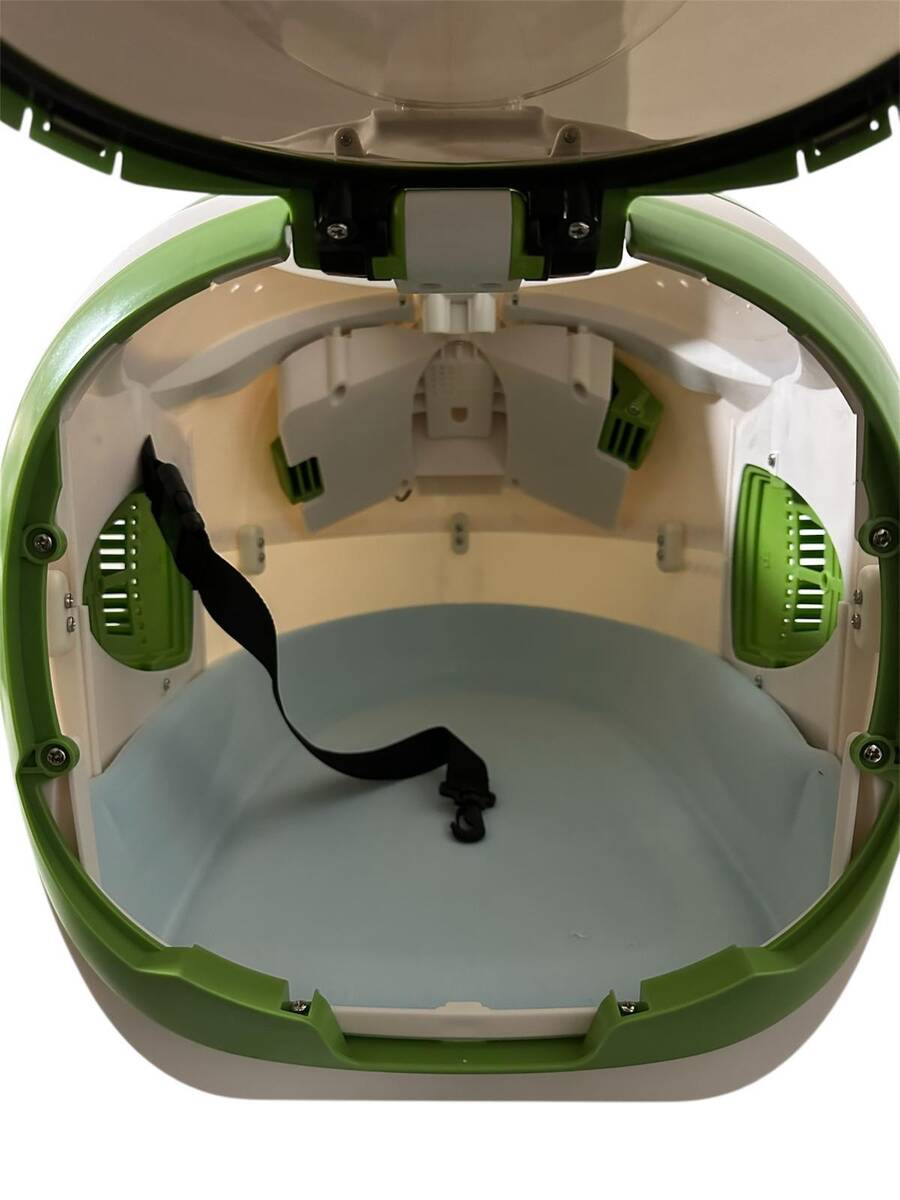 EWOX EVCİL HAYVAN ARABASI ASTRONOT FANLI BEYAZ