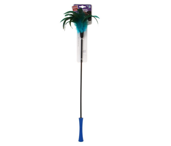  - 7074 Feather Teaser Kedi Oltası Doğal Tüylü 60 cm