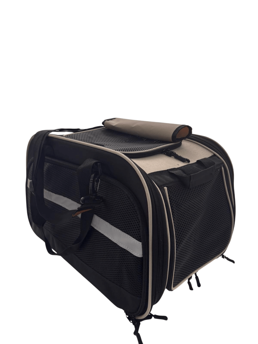 FLY PET TAŞIMA ÇANTASI GRİ-SİYAH