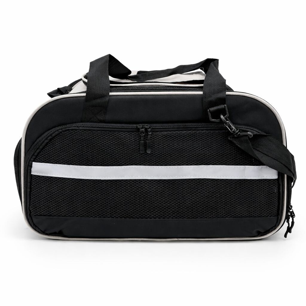  - FLY PET TAŞIMA ÇANTASI GRİ-SİYAH