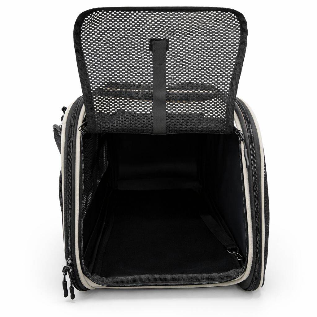 FLY PET TAŞIMA ÇANTASI GRİ-SİYAH