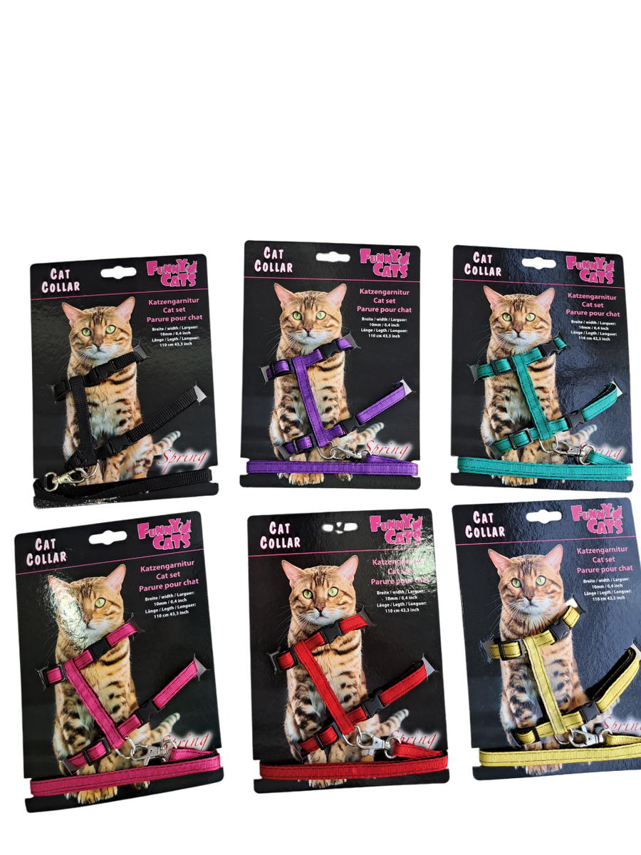  - FUNNY CATS KEDİ GÖĞÜS TASMA