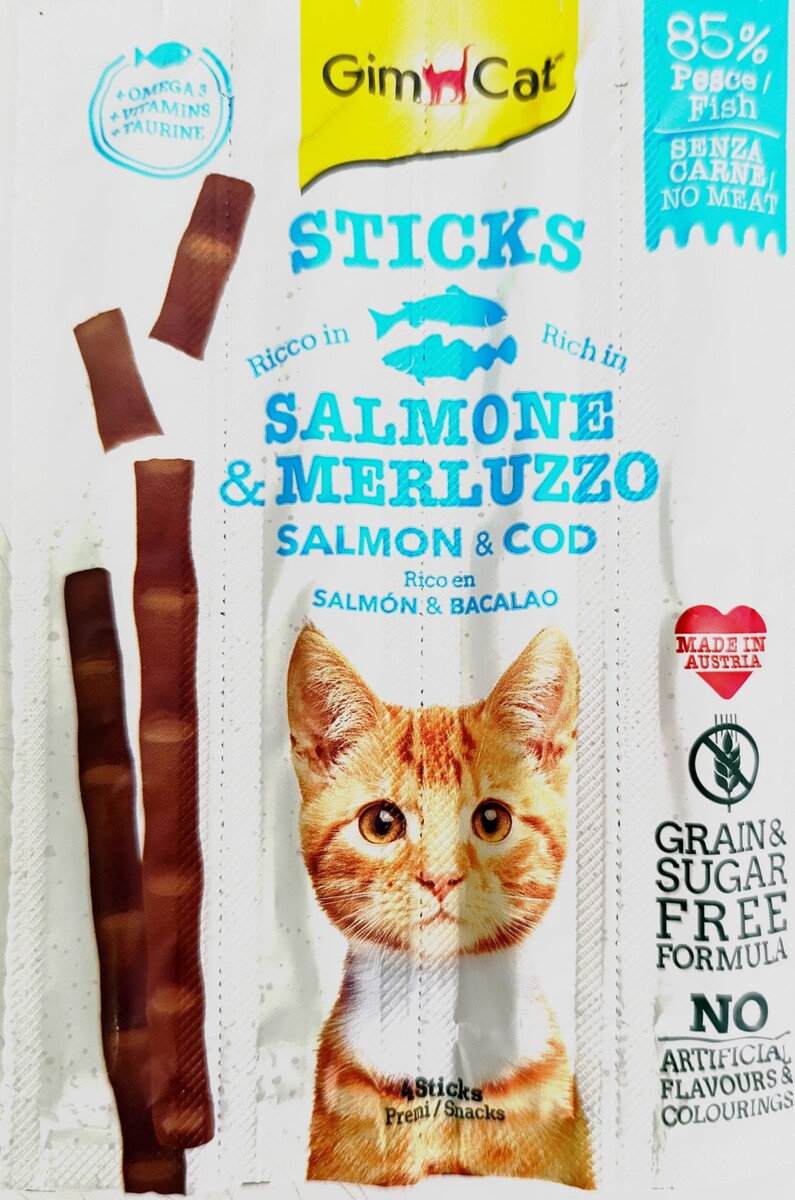 GİMCAT - GİMCAT STİCKS BALIKLI 20 GR