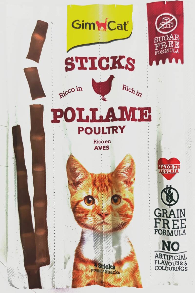 GİMCAT STİCKS KÜMES HAYV 20 GR