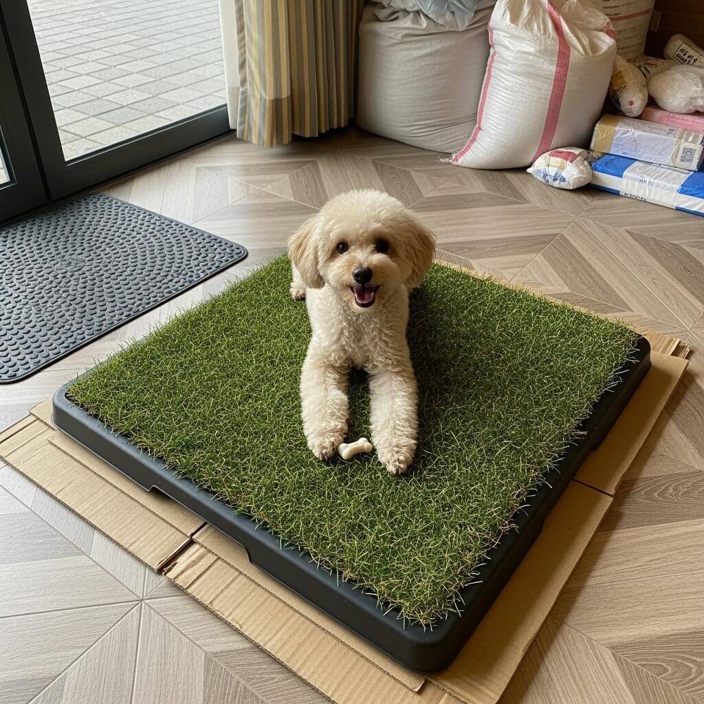 GREENPEE KÖPEK TUVALETİ ÇİMLİ KÜÇÜK 40X60