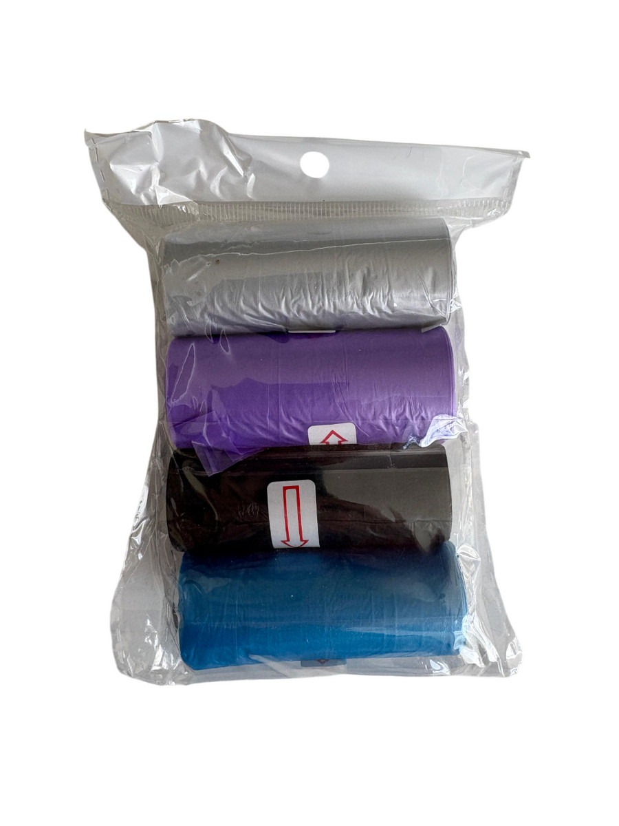  - HAYVAN DIŞKI POŞETİ 4LÜ DÜZ RENK