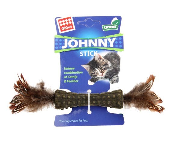  - 7070 Johnny Stick Catnipli Doğal Kahverengi Çift T